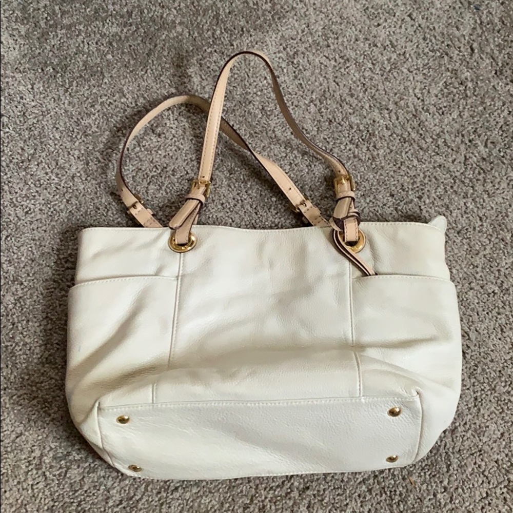 Michael Kors Cream Colored Shoulder Bag